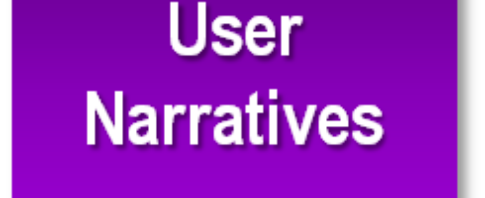 User Narratives Website Graphic